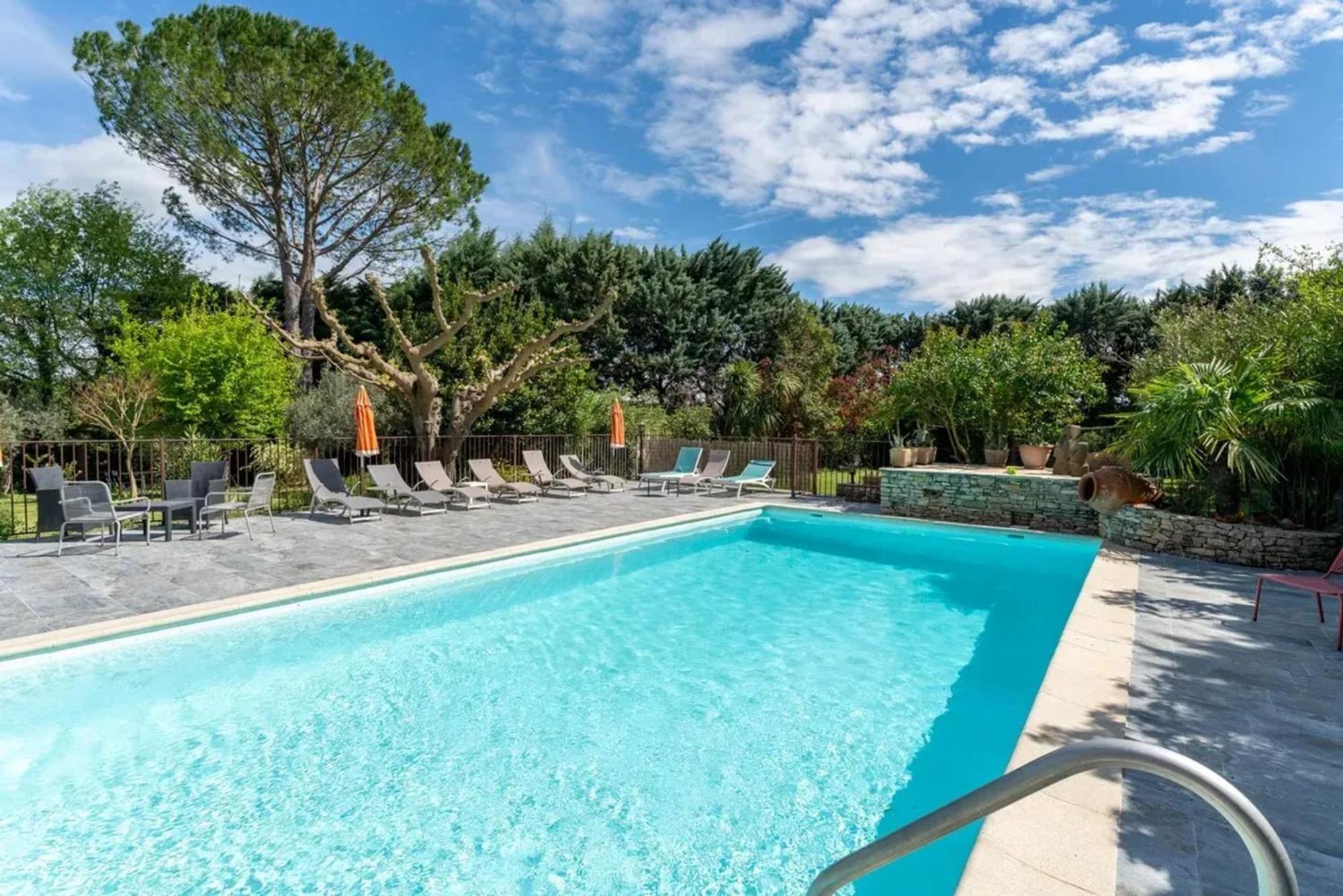 Villa Spacieuse A Vezenobres Avec Piscine Privee Dış mekan fotoğraf